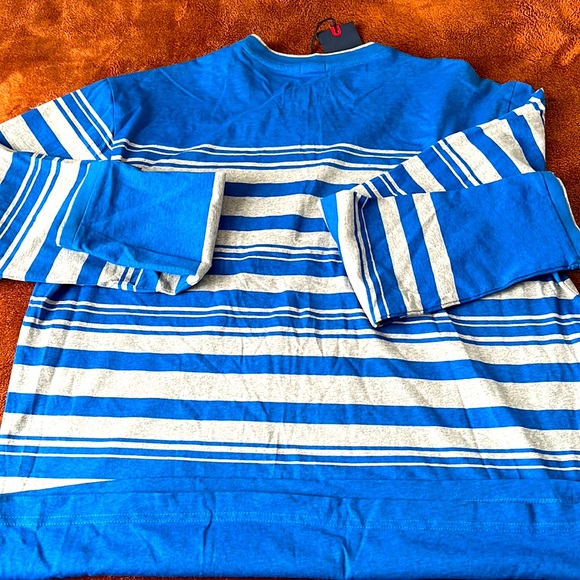 Armani Exchange nice blue and grey shirt. Never worn, excellent condition. - Picture 2 of 2